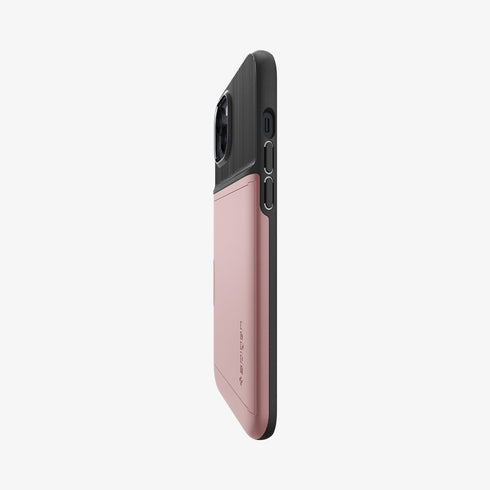 ACS04835 - iPhone 14 Pro Max Case Slim Armor CS in black showing the back